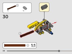 LEGO 42197 instructions page 28 – build guide