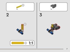 LEGO 42197 instructions page 7 – build guide