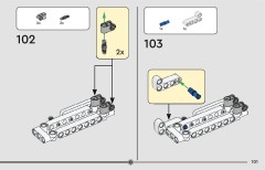 LEGO 42198 instructions page 101 – build guide