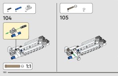 LEGO 42198 instructions page 102 – build guide