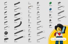 LEGO 42198 instructions page 135 – build guide