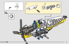 LEGO 42198 instructions page 73 – build guide