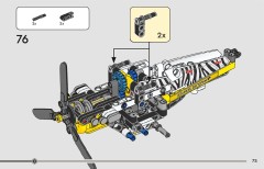 LEGO 42198 instructions page 75 – build guide