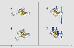 LEGO 42198 instructions page 77 – build guide