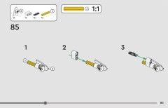 LEGO 42198 instructions page 85 – build guide