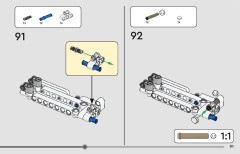 LEGO 42198 instructions page 91 – build guide