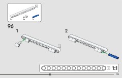 LEGO 42198 instructions page 95 – build guide