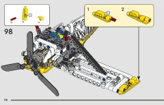 LEGO 42198 instructions page 98 – build guide