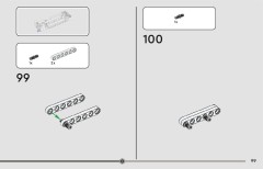LEGO 42198 instructions page 99 – build guide