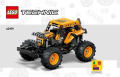 LEGO 42199 instructions page 1 – build guide