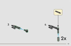 LEGO 42199 instructions page 45 – build guide