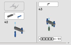 LEGO 42199 instructions page 47 – build guide