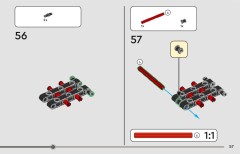 LEGO 42199 instructions page 57 – build guide