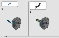 LEGO 42199 instructions page 6 – build guide