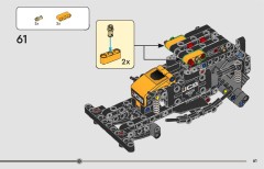 LEGO 42199 instructions page 61 – build guide