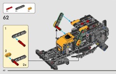 LEGO 42199 instructions page 62 – build guide