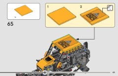 LEGO 42199 instructions page 65 – build guide