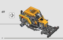 LEGO 42199 instructions page 68 – build guide
