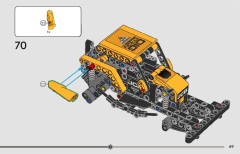LEGO 42199 instructions page 69 – build guide
