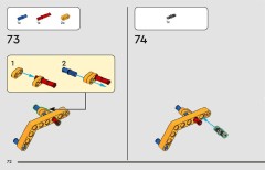 LEGO 42199 instructions page 72 – build guide