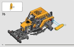 LEGO 42199 instructions page 74 – build guide