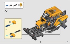 LEGO 42199 instructions page 75 – build guide
