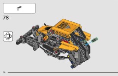 LEGO 42199 instructions page 76 – build guide