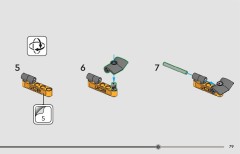 LEGO 42199 instructions page 79 – build guide