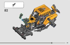 LEGO 42199 instructions page 83 – build guide