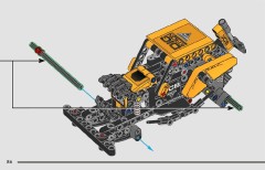 LEGO 42199 instructions page 86 – build guide