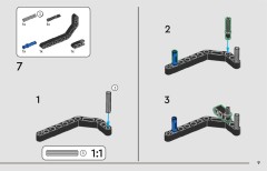 LEGO 42199 instructions page 9 – build guide