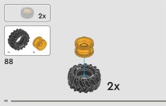 LEGO 42199 instructions page 90 – build guide
