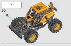 LEGO 42199 instructions page 92 – build guide