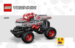 LEGO 42200 instructions page 1 – build guide