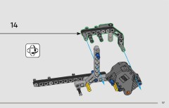 LEGO 42200 instructions page 17 – build guide