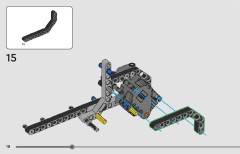 LEGO 42200 instructions page 18 – build guide