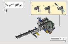 LEGO 42200 instructions page 19 – build guide