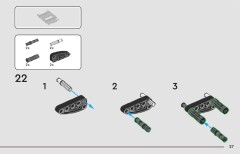 LEGO 42200 instructions page 27 – build guide
