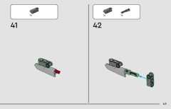 LEGO 42200 instructions page 43 – build guide