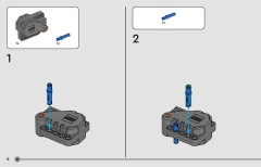 LEGO 42200 instructions page 6 – build guide