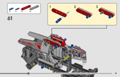 LEGO 42200 instructions page 61 – build guide
