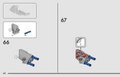 LEGO 42200 instructions page 68 – build guide