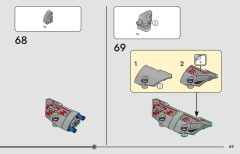 LEGO 42200 instructions page 69 – build guide