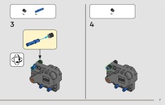 LEGO 42200 instructions page 7 – build guide