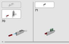 LEGO 42200 instructions page 70 – build guide
