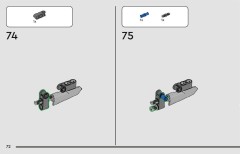 LEGO 42200 instructions page 72 – build guide