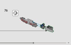 LEGO 42200 instructions page 73 – build guide