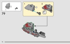 LEGO 42200 instructions page 76 – build guide