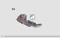 LEGO 42200 instructions page 80 – build guide