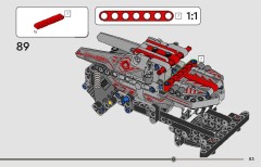 LEGO 42200 instructions page 83 – build guide